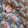 Toddler Little Monsters French Terry Hooded Romper - Posh Peanut - 2 of 4