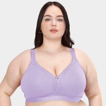 Fruit of the Loom Women's Plus Size Beyond Soft Cotton Unlined Underwire  Bra, Style FT813