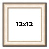 PosterPalooza | Square Contemporary Silver Picture Frame - UV Acrylic, Foam Board Backing, Hanging Hardware - 2 of 4