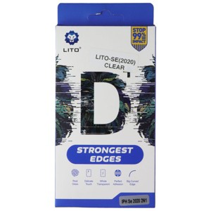 LITO D+ Strongest Edges Screen Protector for Apple iPhone SE (2020) - (2 Pack) - 1 of 1