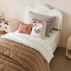 homfan Twin Smart LED Bed Frame, Adjustable PU Leather Headboard, Platform Bed for Kids, Wood Slats, No Box Spring Needed - 4 of 4