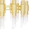 CWI Lighting Croissant 24 Light Chandelier With Satin Gold Finish - 4 of 4