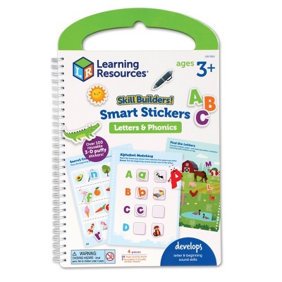 Learning Resources Skill Builders Smart Stickers Letters and Beginning Sounds
