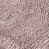 Home Mart Goods 2 Piece Taupe Solid Silky Geometric Embossed Blackout Grommet Window Curtain Panel Set - 108" Long - 3 of 4