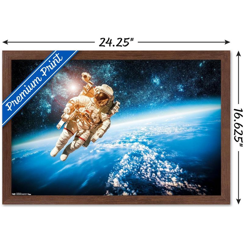 Trends International Space Walk Framed Wall Poster Prints, 3 of 7
