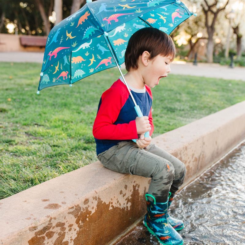 Wildkin Kids Waterproof Pull On Rain Boots, 2 of 7