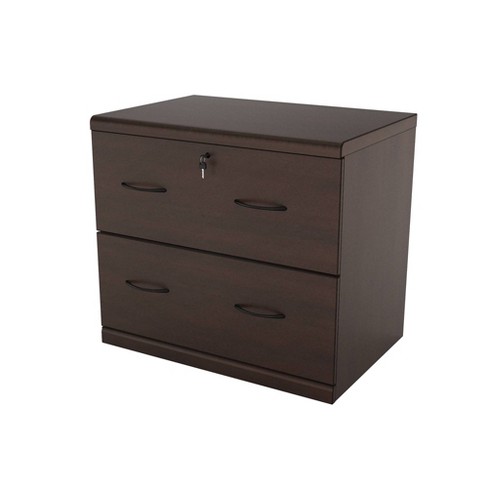 Tate 2 Drawer File Cabinet Cherry Monroe James Target