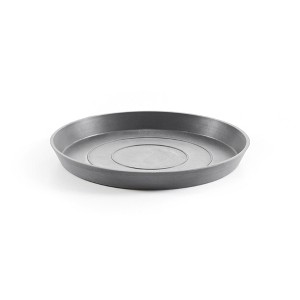 Ecopots Round Recycled Plastic Modern In/Outdoor Planter Flower Pot Saucer - 1 of 3