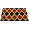 Northlight Diamond Pattern with Cream Accent Autumn Doormat 18" x 30" - 4 of 4