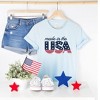 Simply Sage Market Women's Made In The USA Blue Short Sleeve Graphic Tee - 3 of 4
