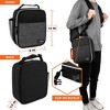 OPUX Insulated Lunch Box, Soft School Cooler Bag Kids Boys Girls, Leakproof Reusable Compact Small Pail Tote Men Women Adult Work - 3 of 4