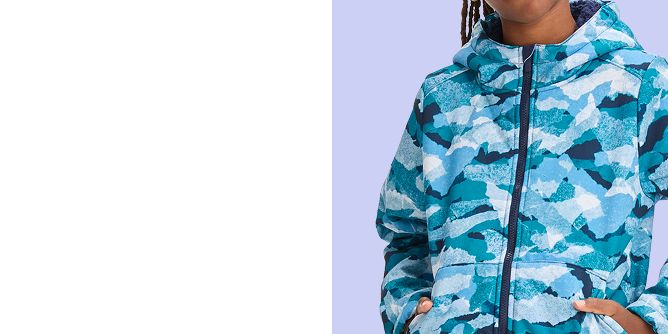 iXtreme Boys Camo Print Puffer Jacket, Sizes 4-18 