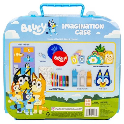 Bluey Imagination Case with 15 Fun Activities for Kids