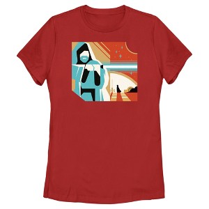 Women's Star Wars: Obi-Wan Kenobi Geometric Obi-Wan T-Shirt - 1 of 4