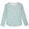 Sleep On It Girls 2-Piece Hacci Pajama Set with Matching Scrunchie - 2 of 4