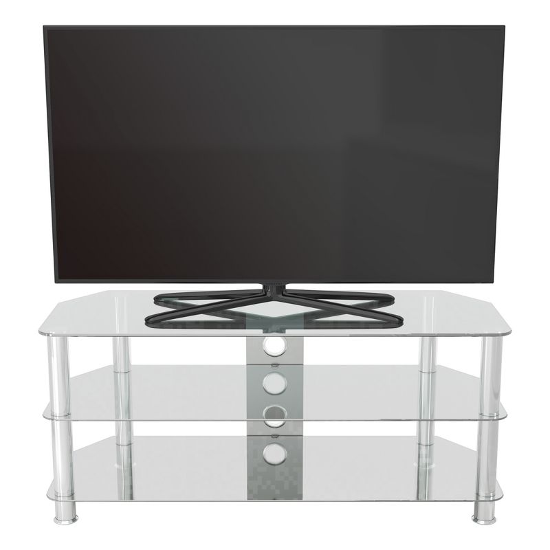 TV Stand with Cable Management for TVs up to 55" - AVF, 5 of 9