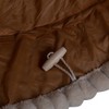 Gulches Collapsible Cat Tunnel Bed for Indoor Cats, Washable Cat Hide Tunnel with Hanging Toys and Cushion Mat, Gray - 2 of 4