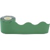 Teacher Created Resources Scalloped Rolled Border Trim 2.1875" x 50' Green Solid 3/Pack (TCR8940-3) - 2 of 3