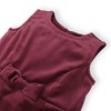 Hope & Henry Girls' Sleeveless Bow Front Jumper, Infant - 2 of 4