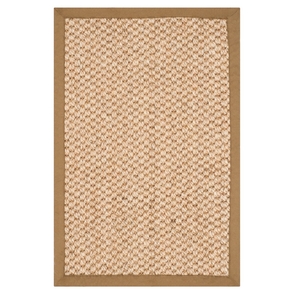 2'x3' Carson Natural Fiber Accent Rug Natural - Safavieh