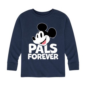 Boys' - Disney - Pals Forever Long Sleeve Graphic T-Shirt - 1 of 4