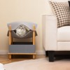 Tangkula 2-Tier Elevated Cat Bed Cat Tower w/ Dual-Layer Felt Fabric Top Condo Hammock - 2 of 4
