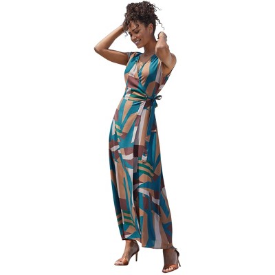 Women's Wrap Maxi Dress - LASCANA