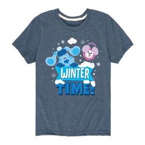 Boys' - Blue's Clues & You! - Winter Time Short Sleeve Graphic T-Shirt - 1 of 4