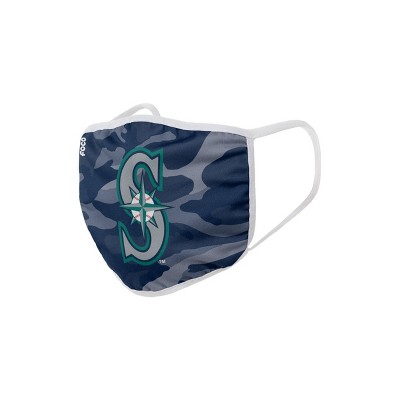 MLB Seattle Mariners Clutch Printed Face Cover Set - 2pk