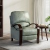 Alexandra Genuine Leather Manual Recliner | ARTFUL LIVING DESIGN - 2 of 4