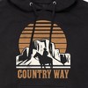 Men's - Instant Message - Country Way Graphic Fleece Pullover Hoodie - 2 of 4