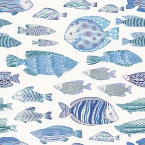 Tempaper & Co. Marine Fish Peel and Stick Wallpaper - 1 of 4