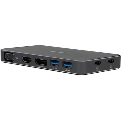 VisionTek Dual Display USB-C Docking Station with Power Passthrough - 901525