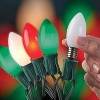 20CT LED Sylvania Ceramic Stay-lit Parallel Wired Feature Indoor Outdoor Filament String Lights Bulb With Green Wire - 2 of 3