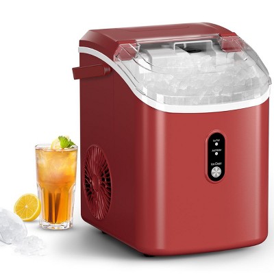 Kismile 34-lbs. Ice Per day Countertop or portable Nugget/Pebble Ice Maker ( Black )