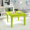 Tangkula Kids Square Table Indoor Outdoor Heavy-Duty All-Weather Activity Play Table - 3 of 4