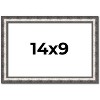 PosterPalooza | Photo Size Slim Profile Silver Frame - UV Acrylic, Foam Board Backing, Hanging Hardware - 2 of 4
