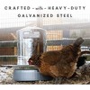 Harris Farms Galvanized Steel Double Wall Poultry Drinker, 2 gallons - 2 of 4