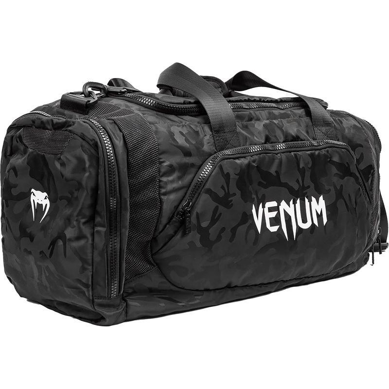 Venum Trainer Lite EVO Sport Duffle Bag - Black/Dark Camo, 2 of 3