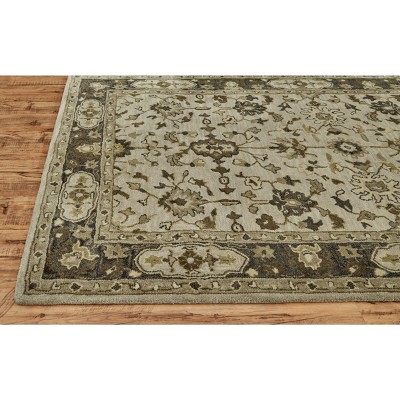 Eaton Gray and Taupe Hand-Tufted Wool Area Rug