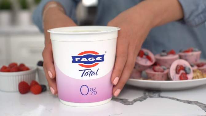 FAGE Total 0% Milkfat Plain Greek Yogurt - 32oz, 2 of 7, play video