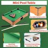 Toy Time Mini Billiards Tabletop Pool Game Set - Cues, Balls, and Rack - 2 of 4