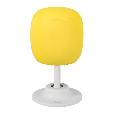 Kore Design Kids Adjustable Pivot Stool, Tall, 16.5" to 21", Yellow