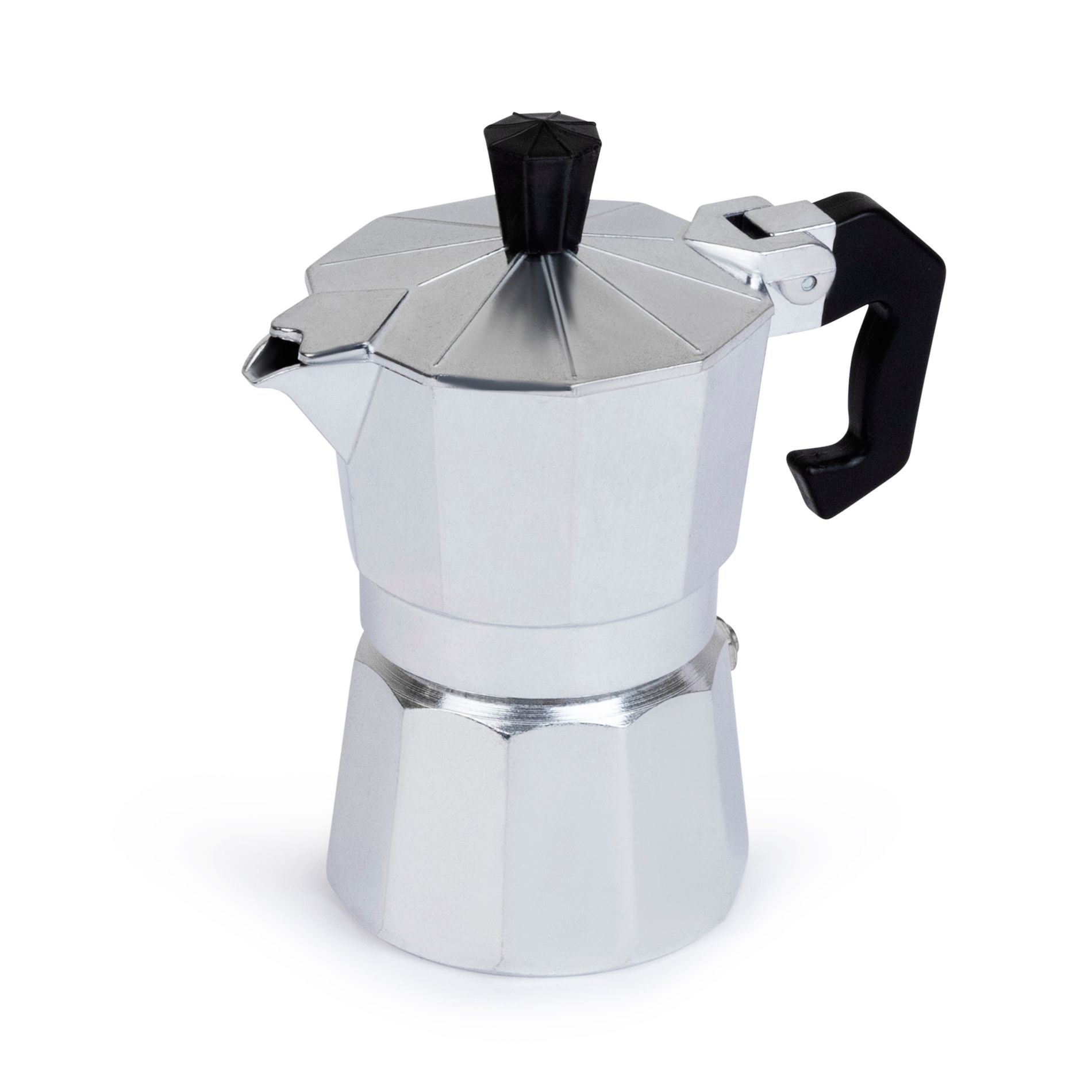 Espresso Coffee Maker – Durable Aluminum, Fast Brewing, Sleek Design