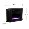 Claremont Convertible Fireplace - SEI - 4 of 4