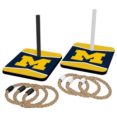 NCAA Michigan Wolverines Quoits Ring Toss Game Set