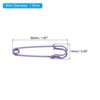 Unique Bargains Large Metal Sturdy Sewing Safety Pins for Blankets 20 Pcs - 2 of 4