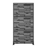 PexFix Outdoor Metal Privacy Screen Garden Fence in Shine Pattern - 3 of 4