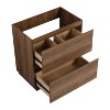 NicBex 29.13" Freestanding Bathroom Vanity without Sink, Bathroom Storage Cabinet, 2 Drawers for Bathroom - 3 of 4