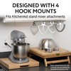 Impresa Metal Stand Mixer Attachment Storage Organizer for KitchenAid Mixer Attachments - Organize Kitchen Appliances - 3 of 4